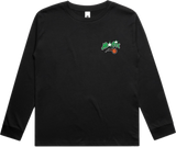 Small Logo Long Sleeve Club Tee w/ Name