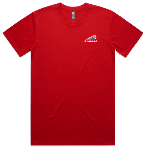 Red Roundneck Tee