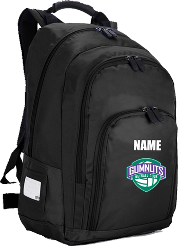 Gumnuts Netball Backpack w/Name