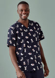 Best Friends Printed Scrub Top