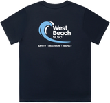 Navy Club Tee