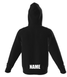 MNBC Black and white hoodie w/Name